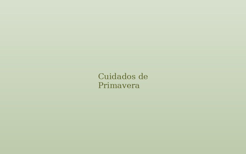 Llego la primavera: cuidados esenciales para tu piel